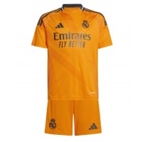 Maglia Calcio Real Madrid Antonio Rudiger #22 Seconda Divisa Bambino 2024-25 Manica Corta (+ pantaloncini)